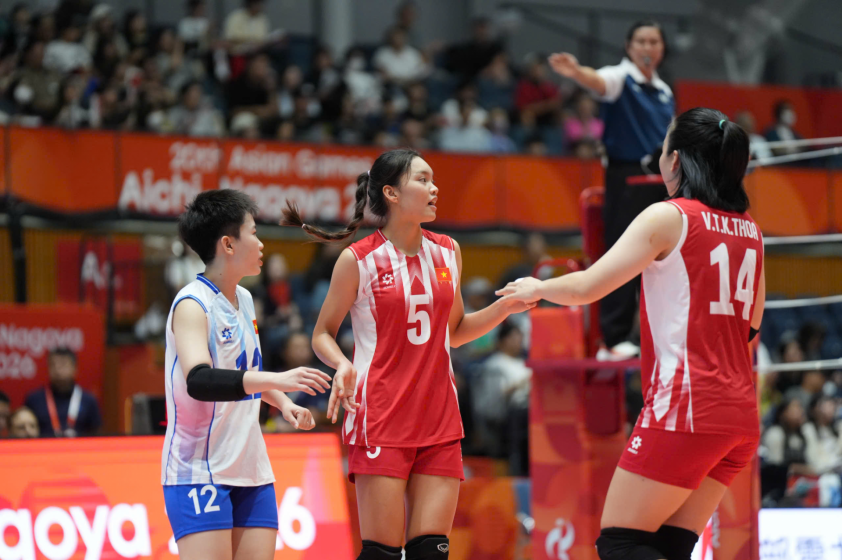 Trực tiếp bóng chuyền Hong Kong (TQ) vs Việt Nam: Vươn lên dẫn trước