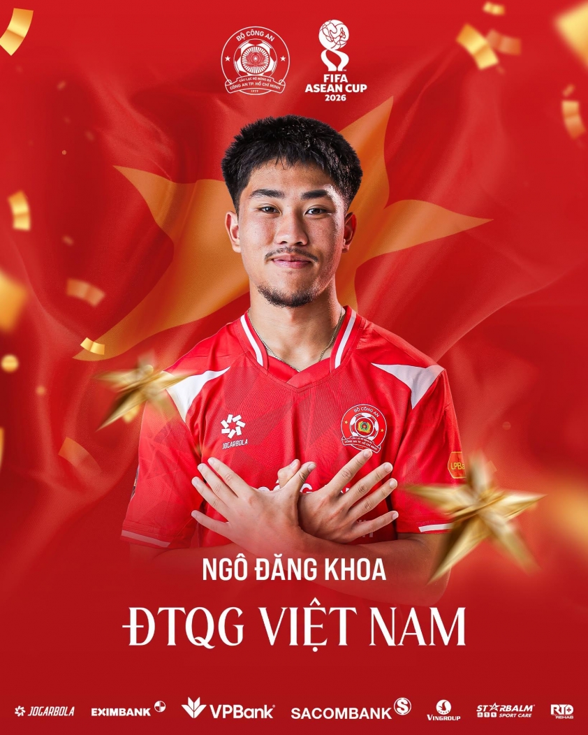 Ngo Dang Khoa - DT Viet Nam - CLB CA TPHCM